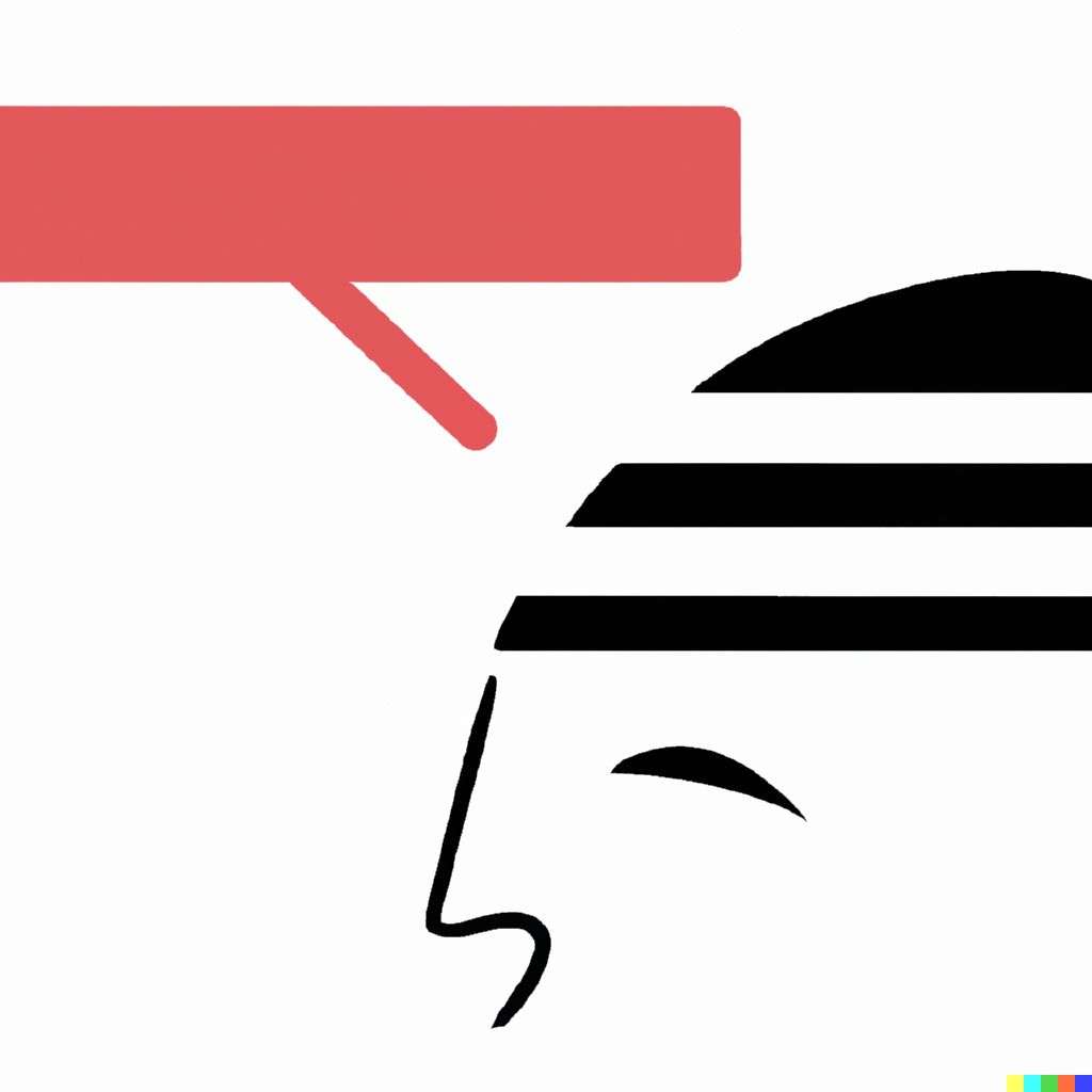 a representation of anxiety, drawing, schematic